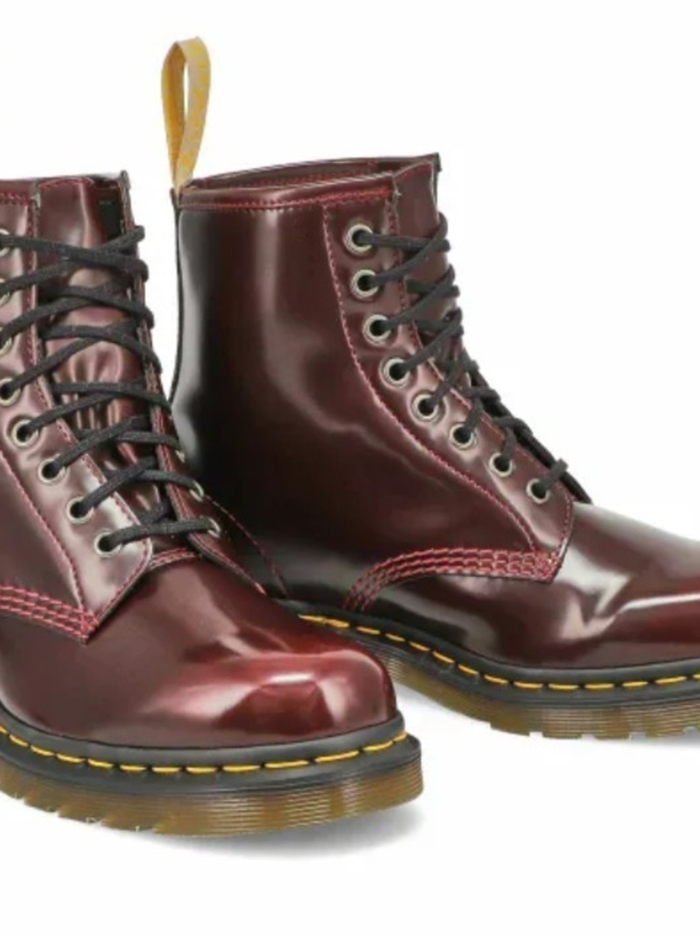Dr Martens Vegan 1460 Women's Boot - Cherry Red